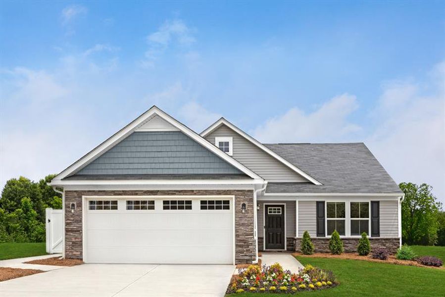 Front exterior of a home in the Hickmans Crossing community, located in Carolina Shores, NC (Image 3). Front exterior of a home in the Hickmans Crossing community, located in Carolina Shores, NC (Image 3).