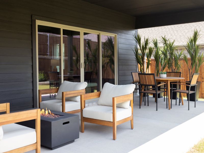 The Bexar patio featured at Anna Ranch. The Bexar patio featured at Anna Ranch.