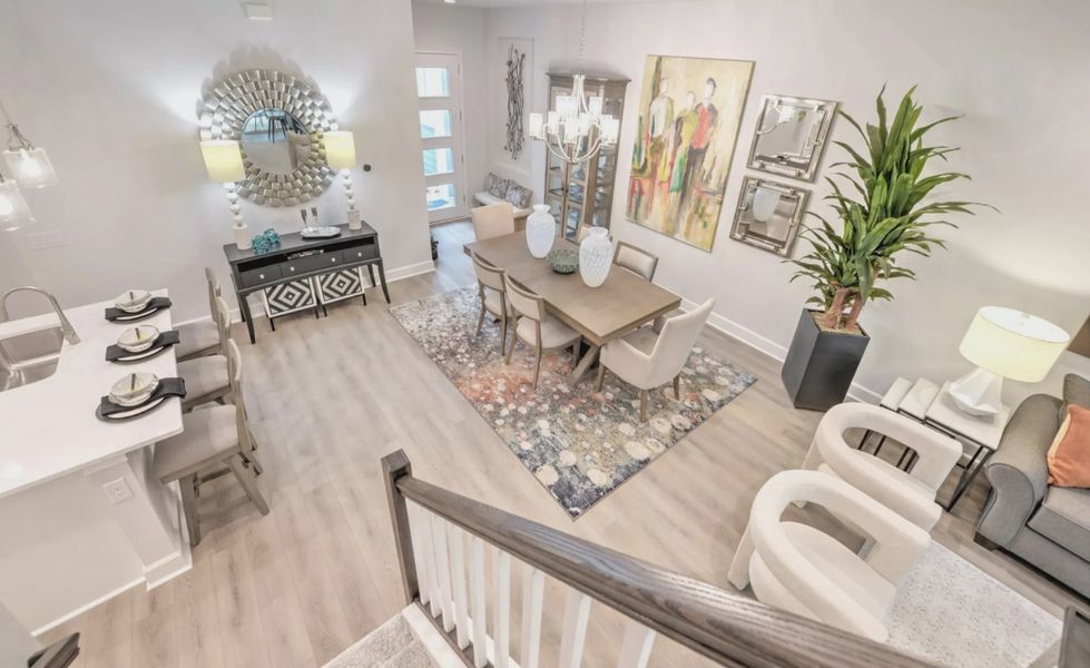 Furnished interior in a model home at Woodhaven in Port Orange (Image 33). Furnished interior in a model home at Woodhaven in Port Orange (Image 33).