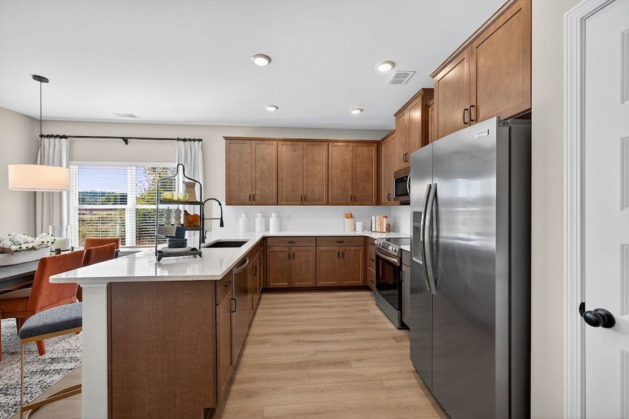 Furnished interior in a model home at Stonebridge North in Macon (Image 35).