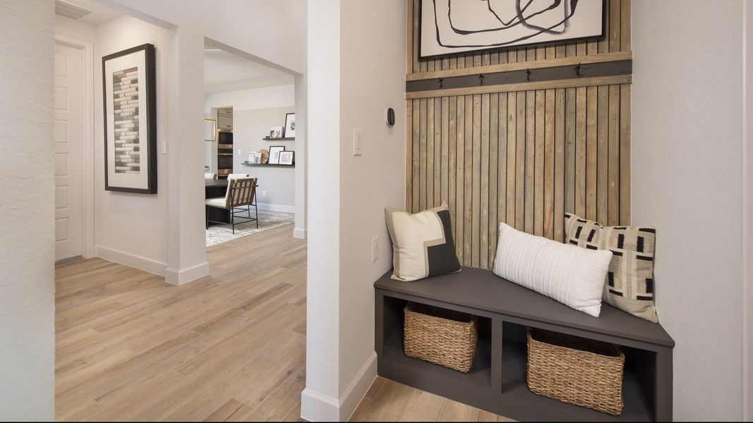 Furnished interior in a model home at Johnson Ranch 55' in Bulverde (Image 27). Furnished interior in a model home at Johnson Ranch 55' in Bulverde (Image 27).