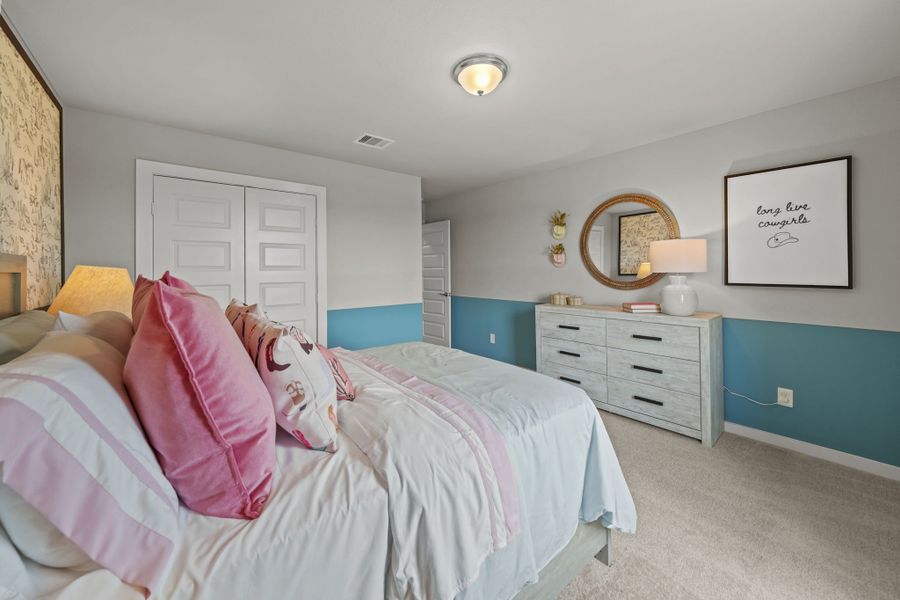 Furnished interior in a model home at Grand Magnolia in Magnolia (Image 27).