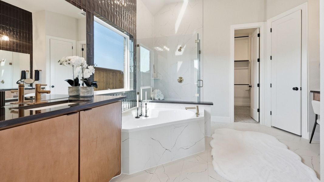 Furnished interior in a model home at Taylor Estates in Corinth (Image 19). Furnished interior in a model home at Taylor Estates in Corinth (Image 19).