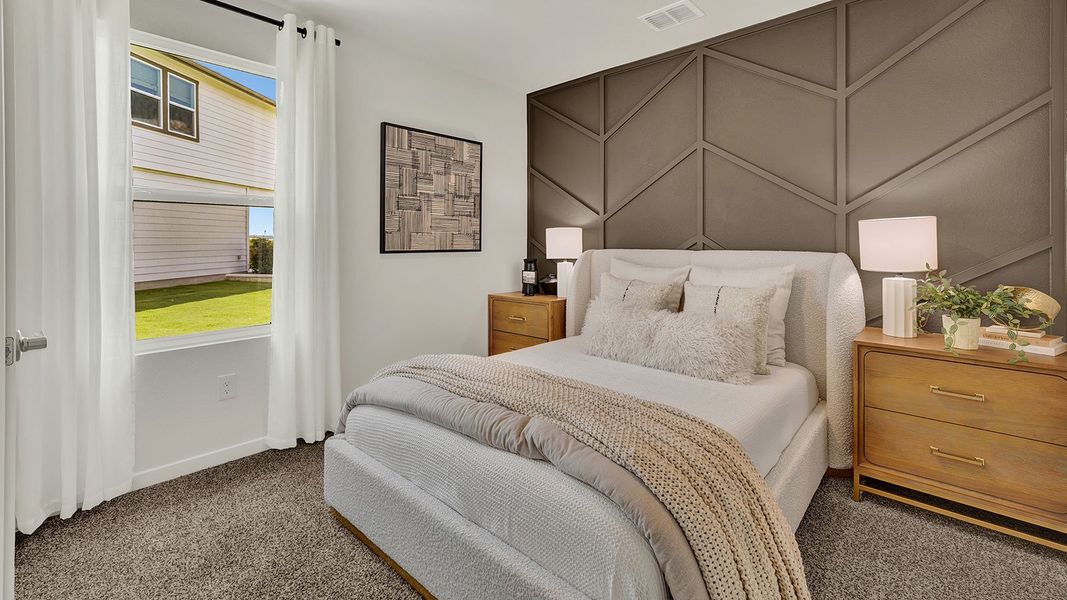 Furnished interior in a model home at Mayfair in New Braunfels (Image 33).