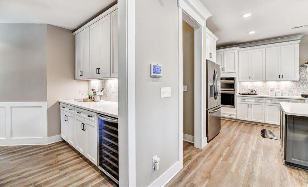 Furnished interior in a model home at Hancock Farms in Aiken (Image 3). Furnished interior in a model home at Hancock Farms in Aiken (Image 3).
