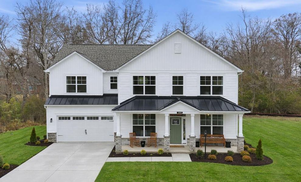 Front exterior of a home in the Hillcrest Grove community, located in Wendell, NC (Image 9).