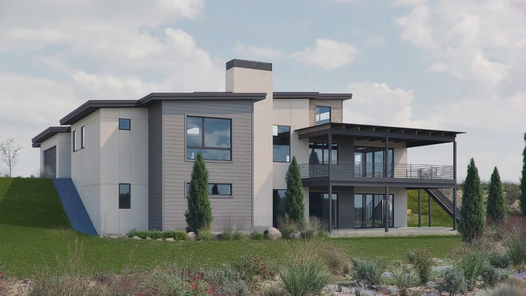 Exterior details of a home in Signature at Crystal Valley, Castle Rock (Image 17).