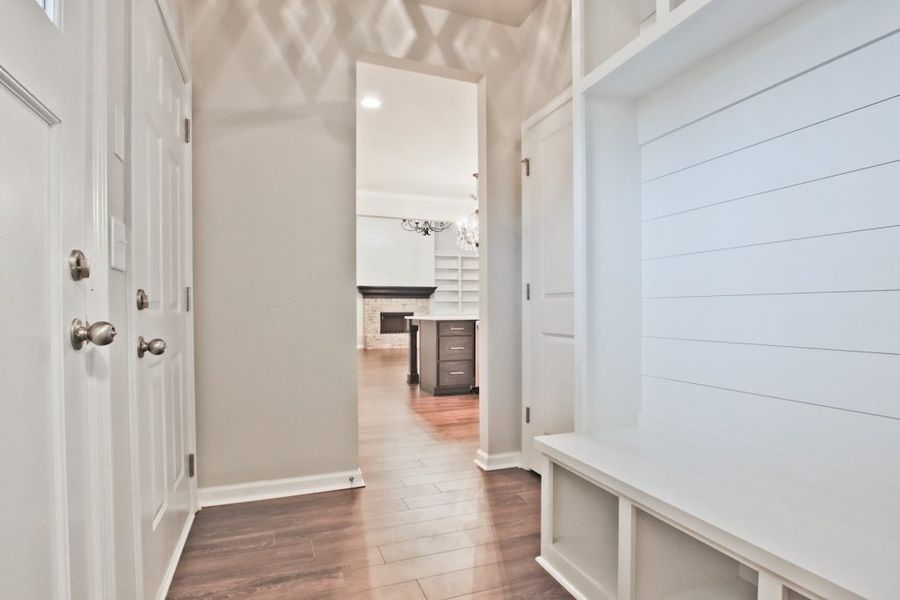 Furnished interior in a model home at Rockwell Farms in Winder (Image 15).