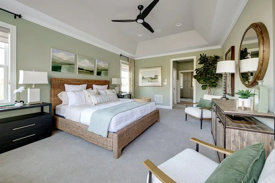 Furnished interior in a model home at Millstone in Hendersonville (Image 12). Furnished interior in a model home at Millstone in Hendersonville (Image 12).