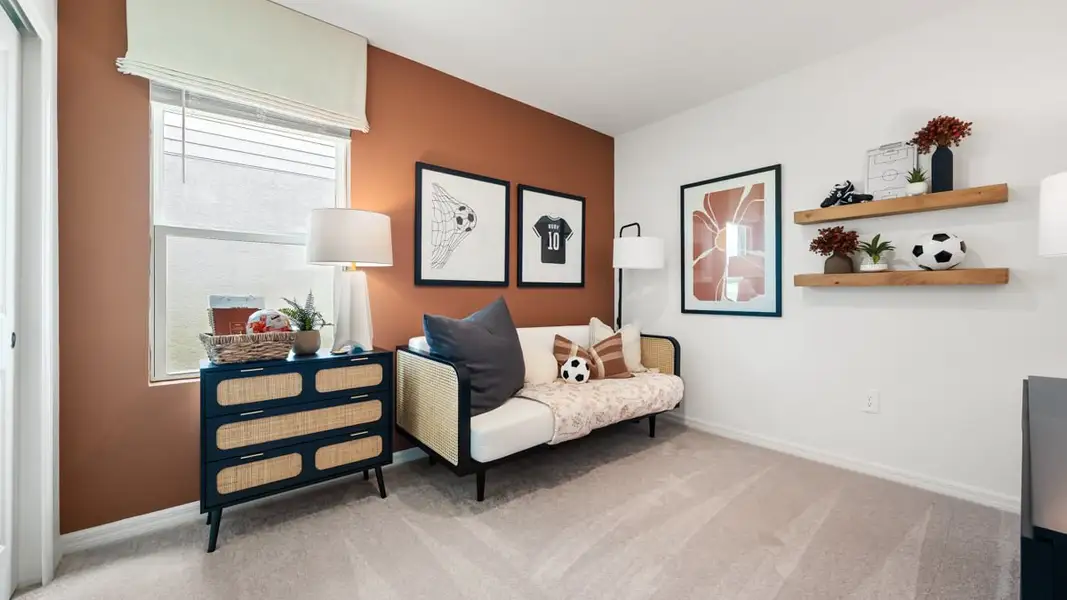 Furnished interior in a model home at Solena in North Fort Myers (Image 7).