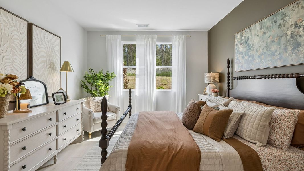 Furnished interior in a model home at Reserve at Hickory Ridge in Columbia (Image 44).