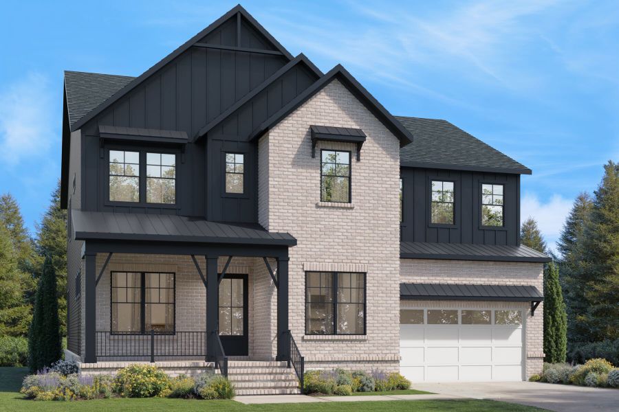 Westminster Elevation B - Farmhouse Westminster Elevation B - Farmhouse