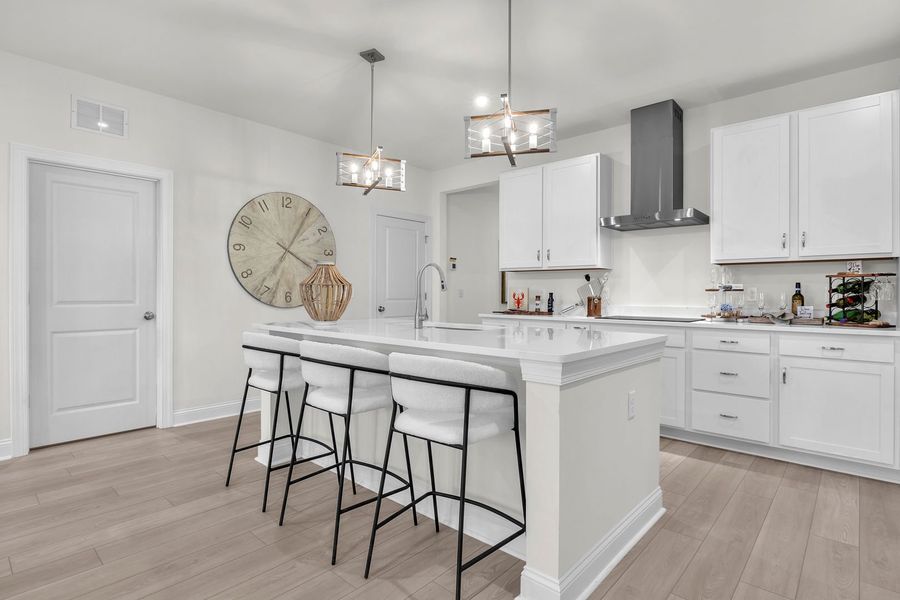 Chef inspired kitchens with large islands