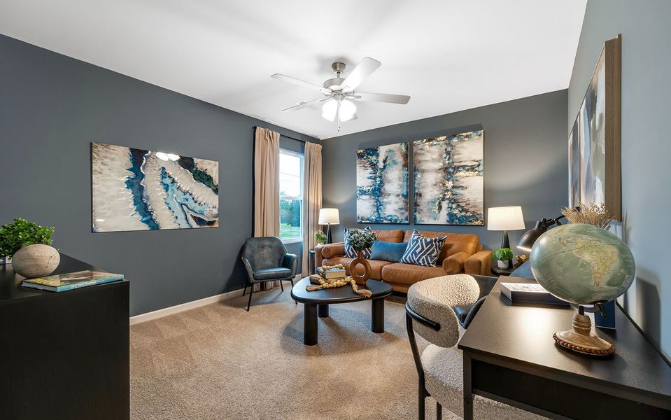 Furnished interior in a model home at Stonehenge in Manchester (Image 18).