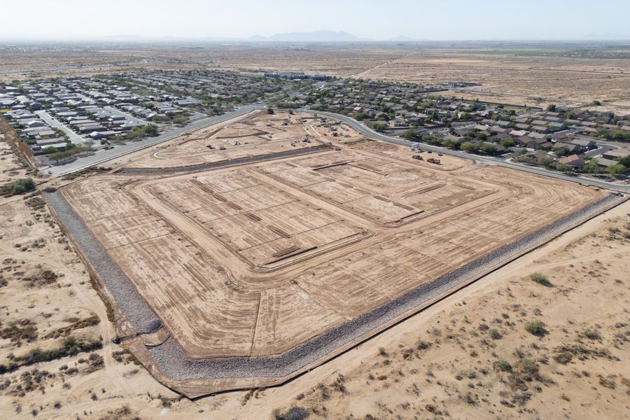 Site preparation and early development at McCartney Center in Casa Grande, AZ (Image 7).