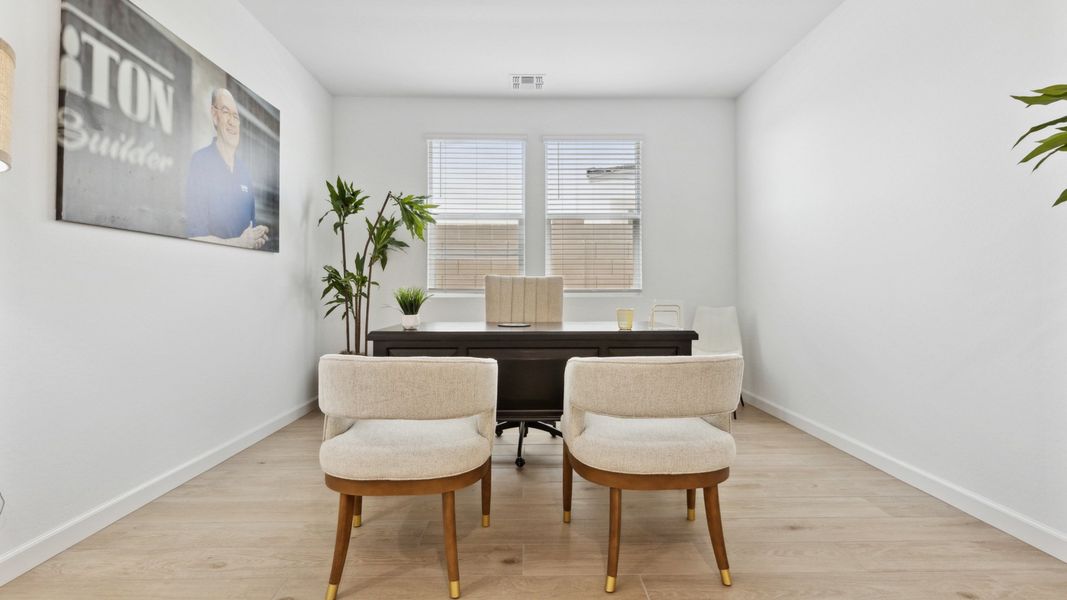 Furnished interior in a model home at Prada in Phoenix (Image 10).