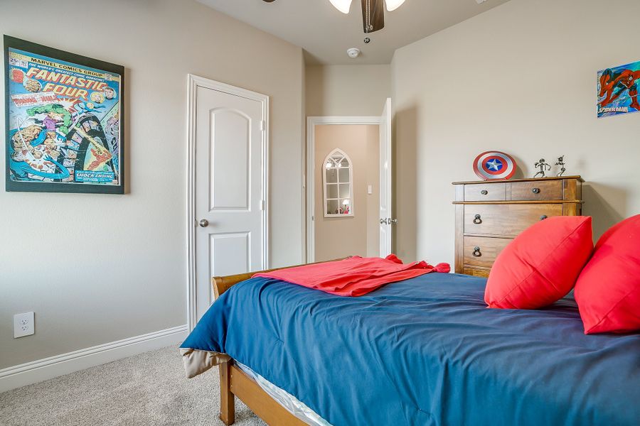 Furnished interior in a model home at Summerwood in Red Oak (Image 24). Furnished interior in a model home at Summerwood in Red Oak (Image 24).