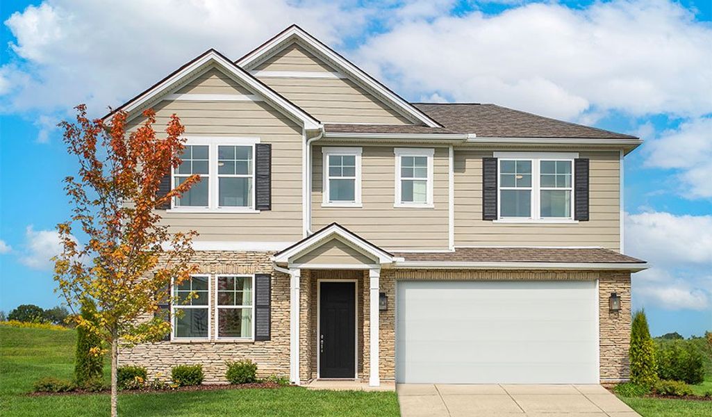 Front exterior of a home in the Williamsport Landing community, located in Columbia, TN (Image 8).