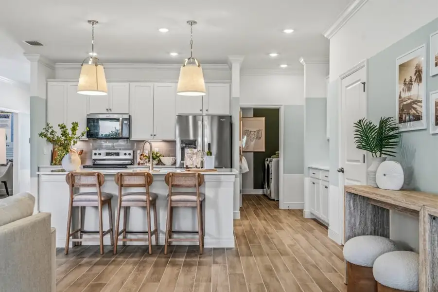 Furnished interior in a model home at Port Saint Lucie in Port St. Lucie (Image 7).