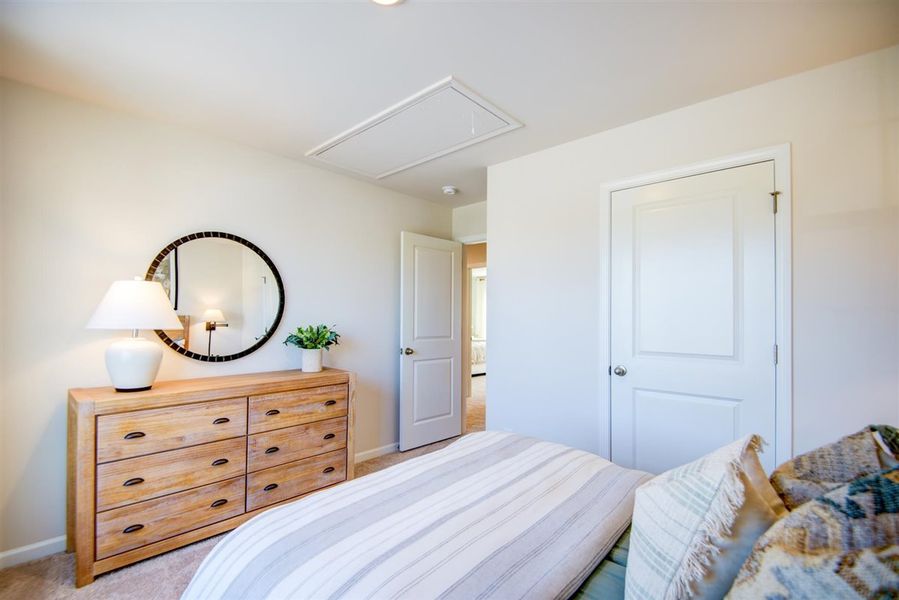 Furnished interior in a model home at Butterfield in Kinston (Image 26).