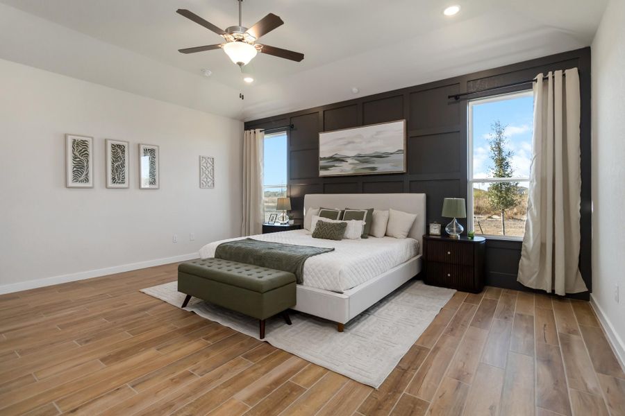 7011 Alamo Estates - Model - Lubbock - Primary Bedroom