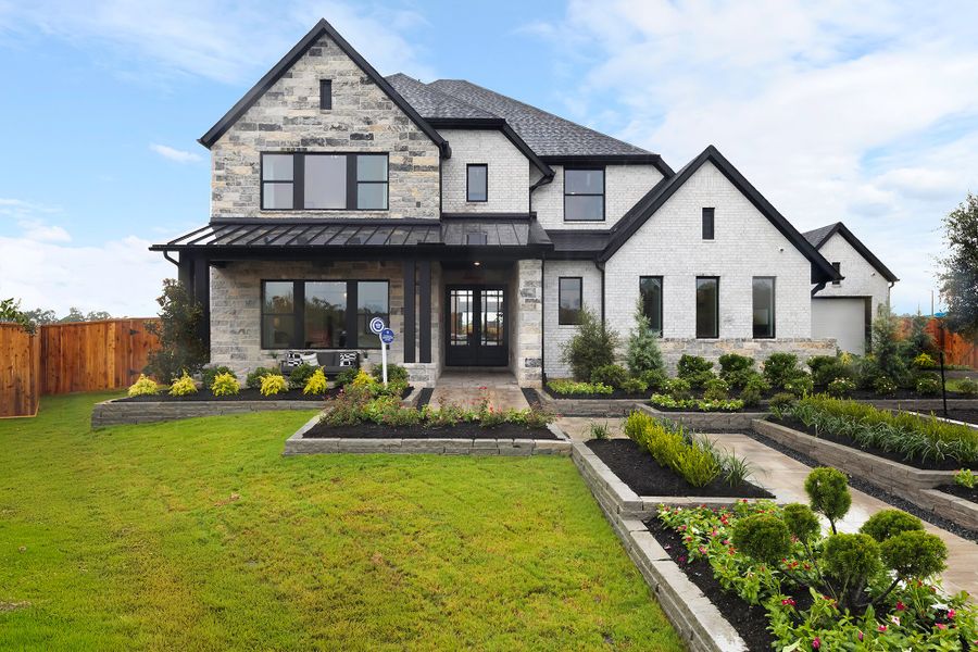 Front exterior of a home in the Briarley community, located in Montgomery, TX (Image 3).