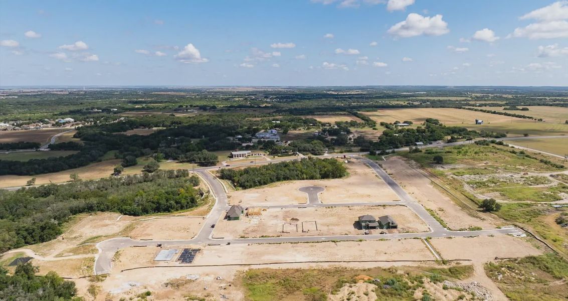 Site preparation and early development at Stream Waters in Seguin, TX (Image 21).