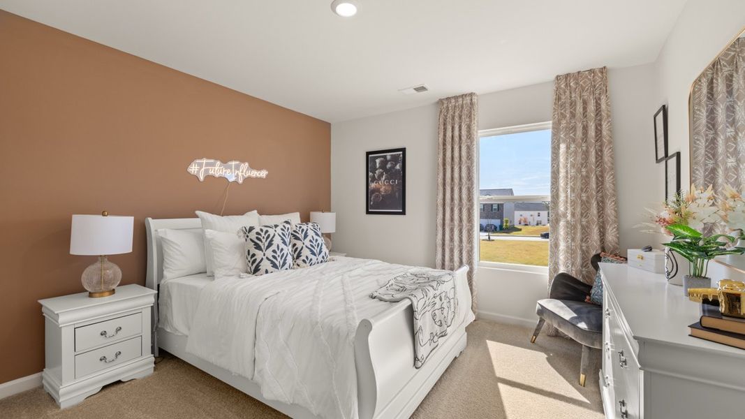 Furnished interior in a model home at Locust Grove Station - Cedar Ridge in Locust Grove (Image 30).