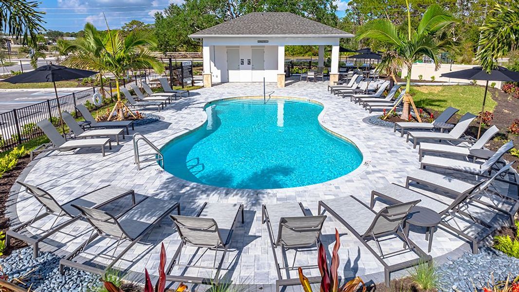 Front exterior of a home in the Tiburon community, located in Nokomis, FL (Image 9). Front exterior of a home in the Tiburon community, located in Nokomis, FL (Image 9).