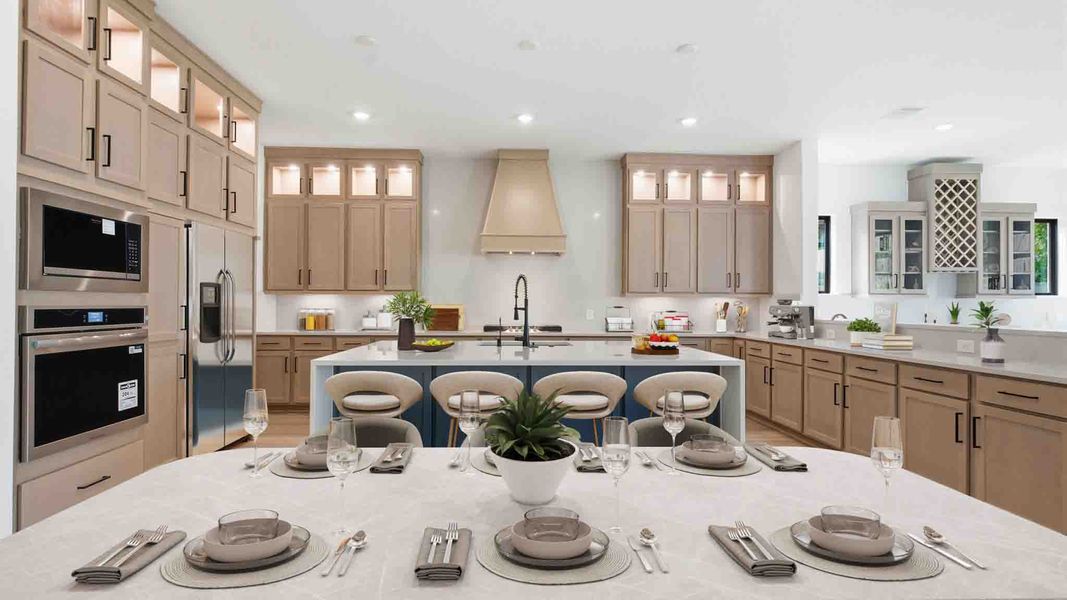 Furnished interior in a model home at Friendswood Trails 70' Homesites in Friendswood (Image 30). Furnished interior in a model home at Friendswood Trails 70' Homesites in Friendswood (Image 30).