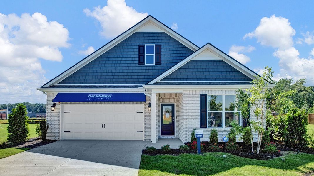Front exterior of a home in the Shiloh Springs community, located in Jackson, TN (Image 2).