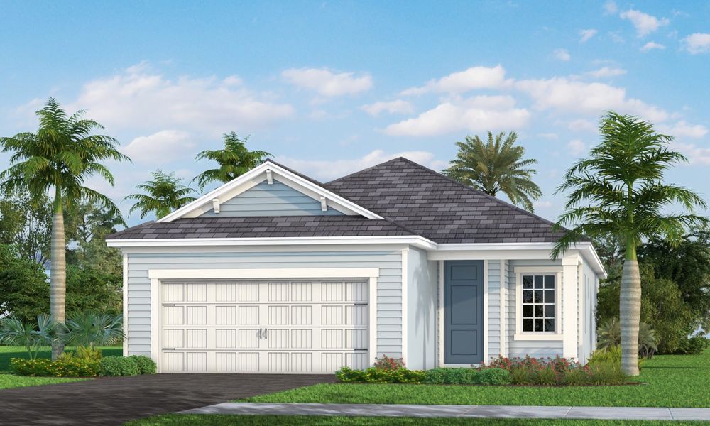 Front exterior of a home in the Palmera community, located in Venice, FL (Image 5).