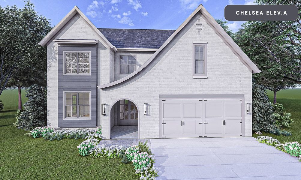 Front exterior of a home in the Haven Overlook community, located in Suwanee, GA (Image 3). Front exterior of a home in the Haven Overlook community, located in Suwanee, GA (Image 3).