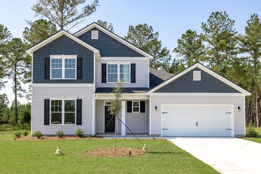 Front exterior of a home in the Savannah Highlands community, located in Savannah, GA (Image 11).