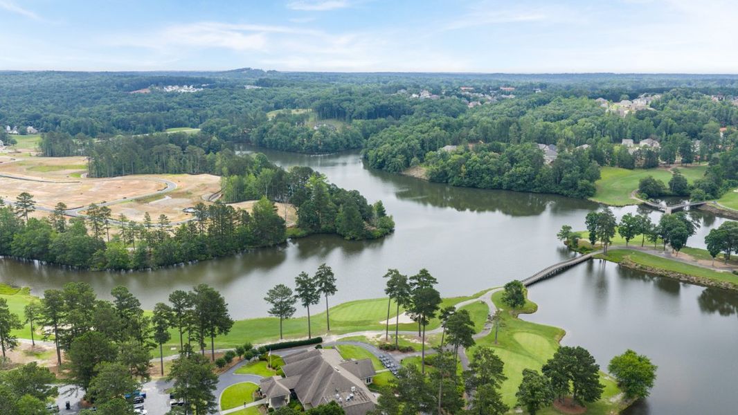 Natural surroundings and green spaces near Fairway 17 at Mirror Lake in Villa Rica, GA (Image 55).