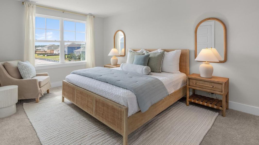 Furnished interior in a model home at The Landing at Sidbury Station in Castle Hayne (Image 18). Furnished interior in a model home at The Landing at Sidbury Station in Castle Hayne (Image 18).