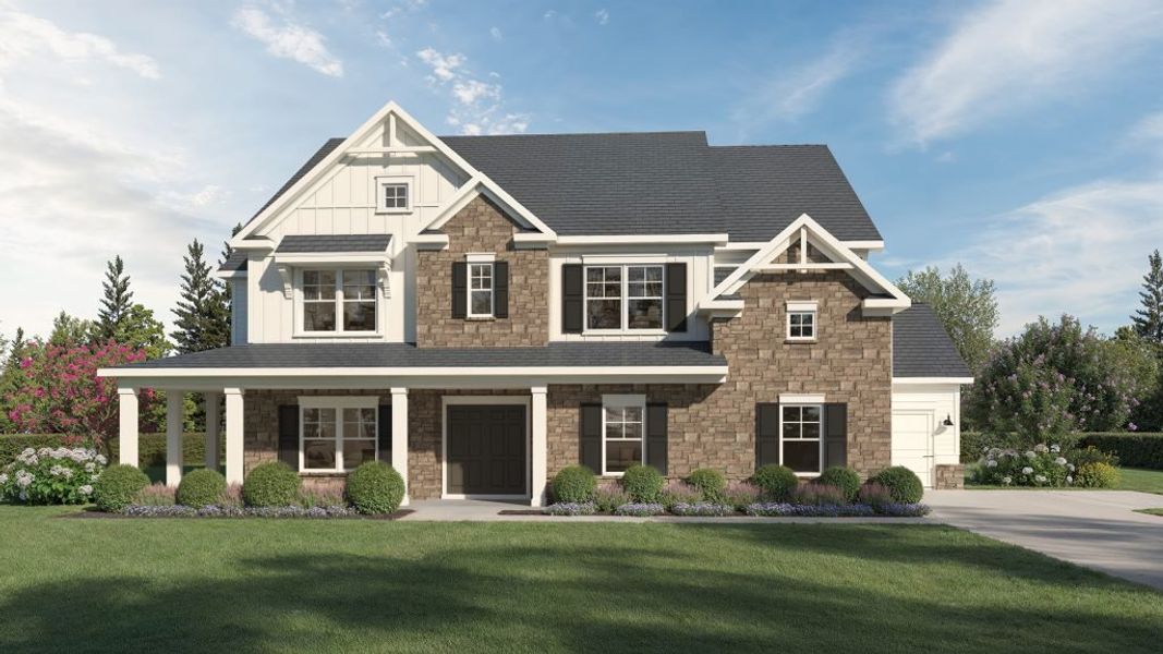 Front exterior of a home in the Walters Creek community, located in Douglasville, GA (Image 17). Front exterior of a home in the Walters Creek community, located in Douglasville, GA (Image 17).