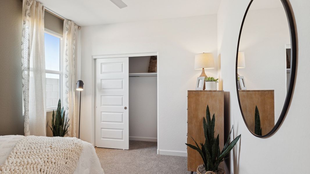 Furnished interior in a model home at Anthem at Merrill Ranch in Florence (Image 97).