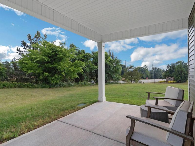 Exterior details of a home in Ivy Glen, Perry (Image 5).