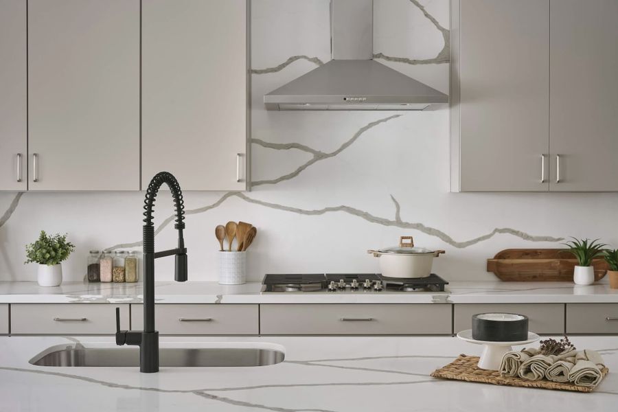 Furnished interior in a model home at Preserve At The Highline in Phoenix (Image 5).