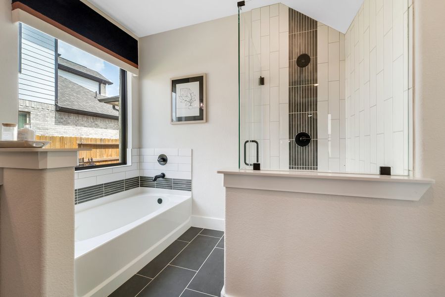 Furnished interior in a model home at Sunterra in Katy (Image 35). Furnished interior in a model home at Sunterra in Katy (Image 35).