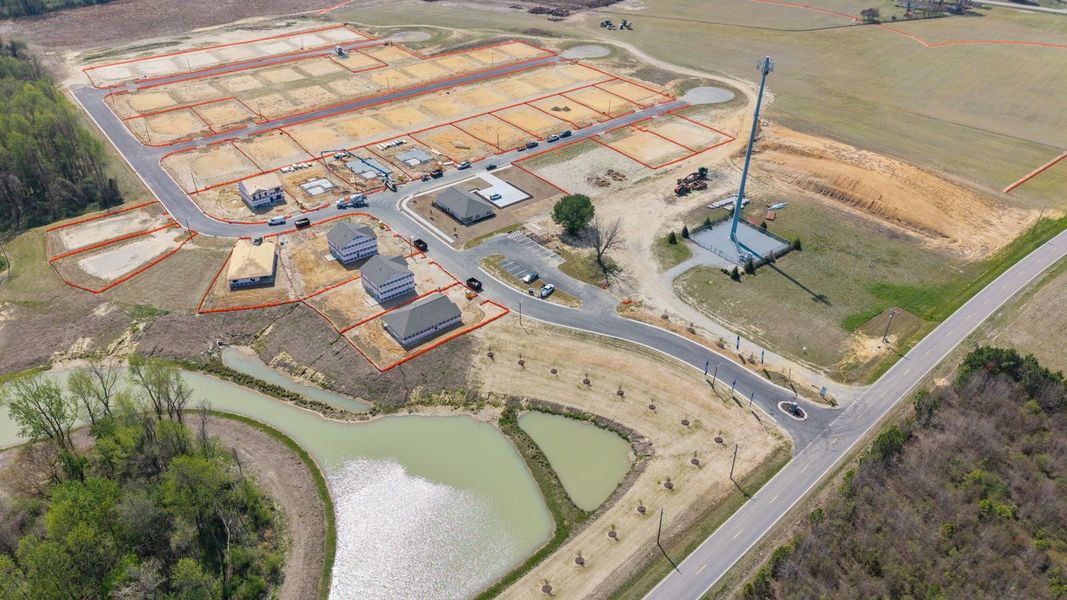 Site preparation and early development at Bynum Farms in Farmville, NC (Image 21).
