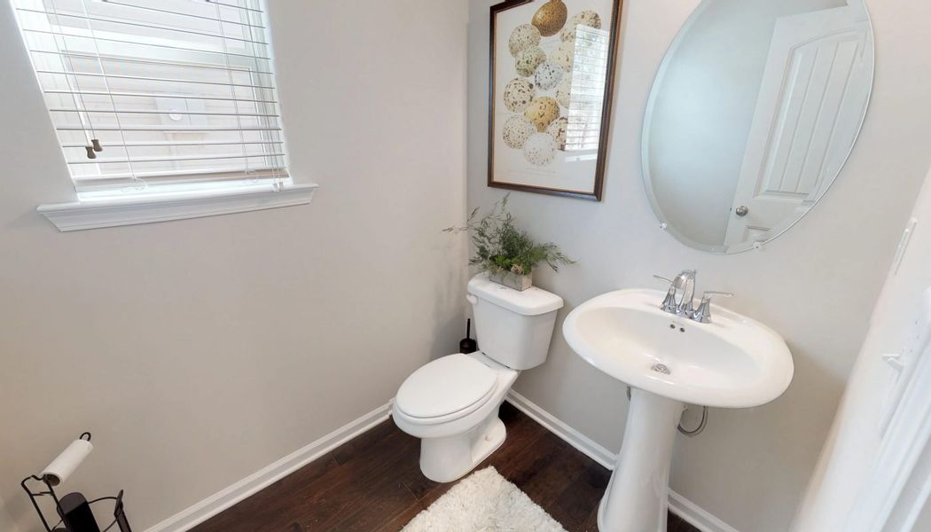 Furnished interior in a model home at Westbury in Griffin (Image 18).