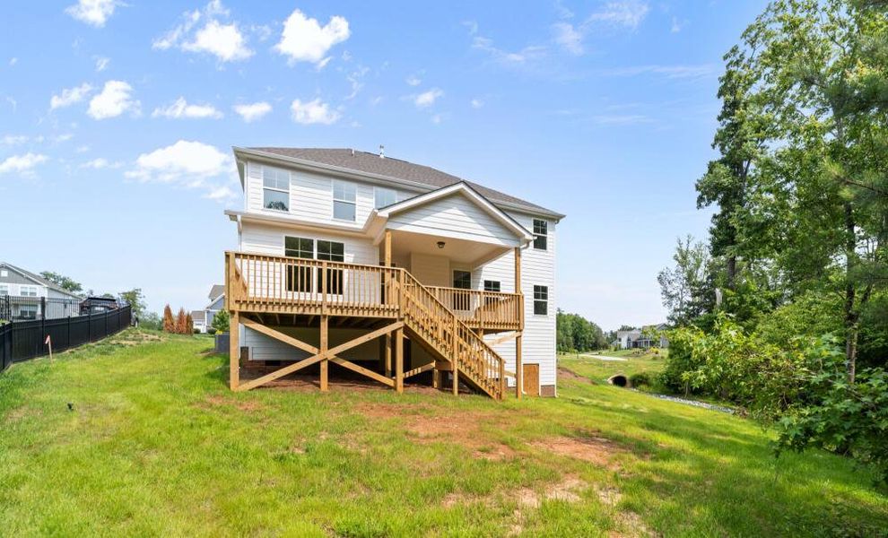 Exterior details of a home in Carraway, Greensboro (Image 9).
