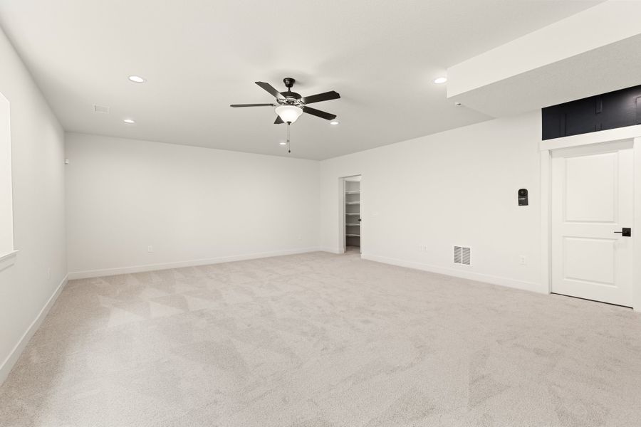 Sterling Ranch Homestead - American Legend Homes Model Home - Rec Room Sterling Ranch Homestead - American Legend Homes Model Home - Rec Room