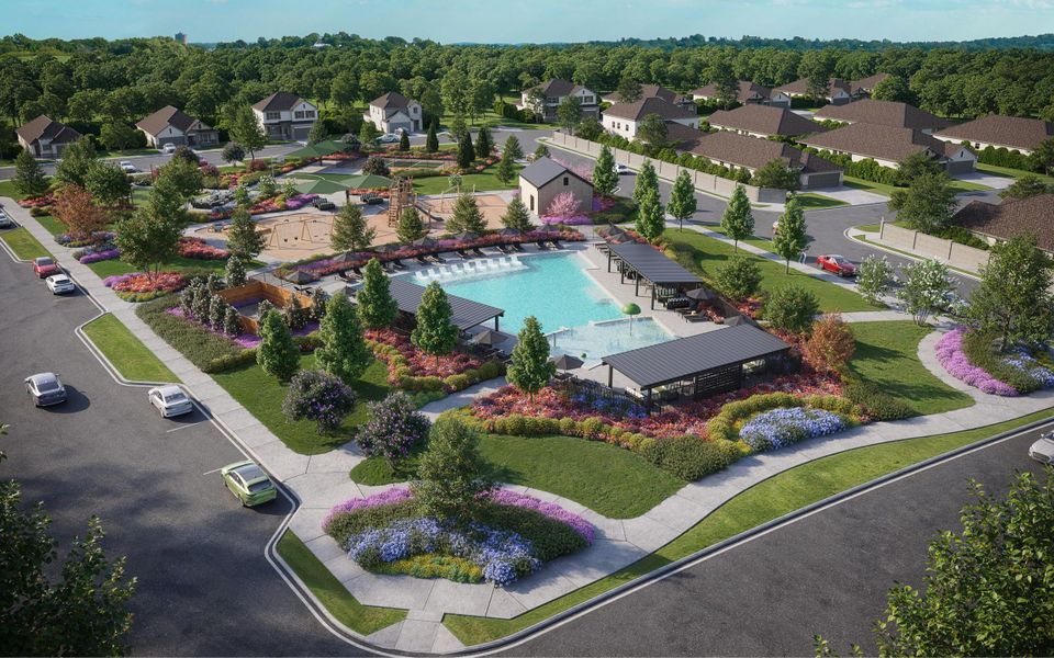 Conceptual Community Photos for Nicholson Ranch in Lavon, TX