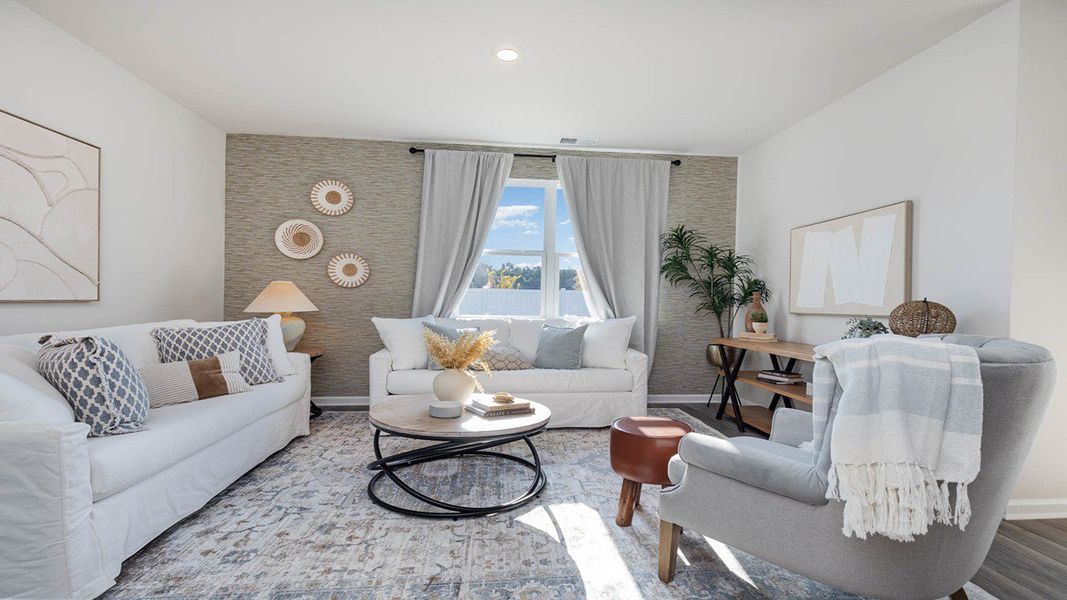 Furnished interior in a model home at Sutton Farm in Loris (Image 12).