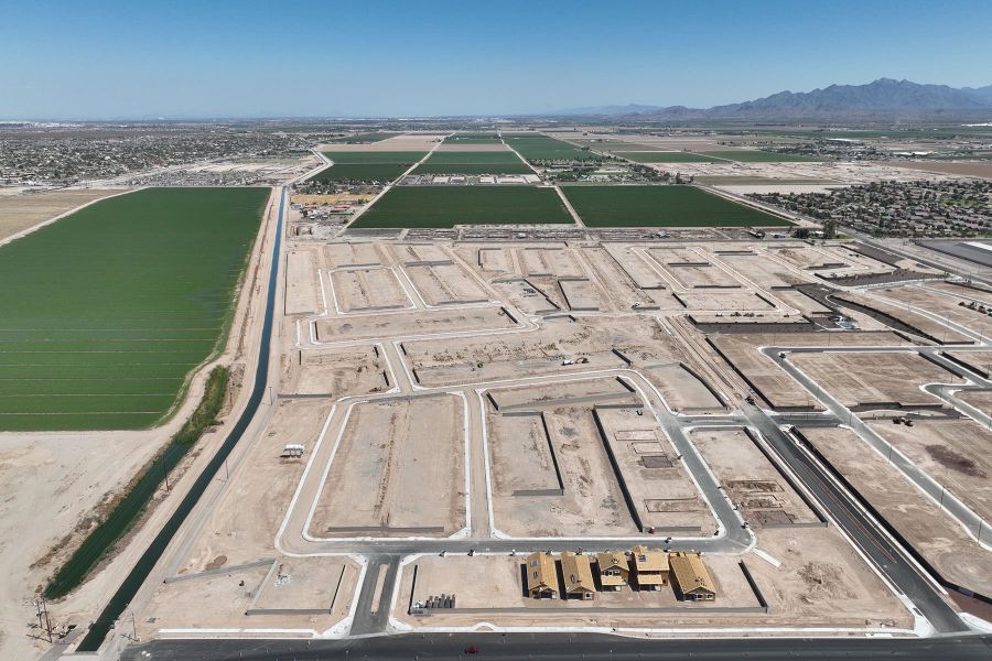 Site preparation and early development at Tyler Ranch in Buckeye, AZ (Image 29).