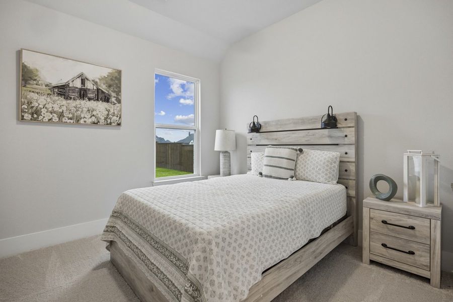 Furnished interior in a model home at Coppenger Place in Godley (Image 45).