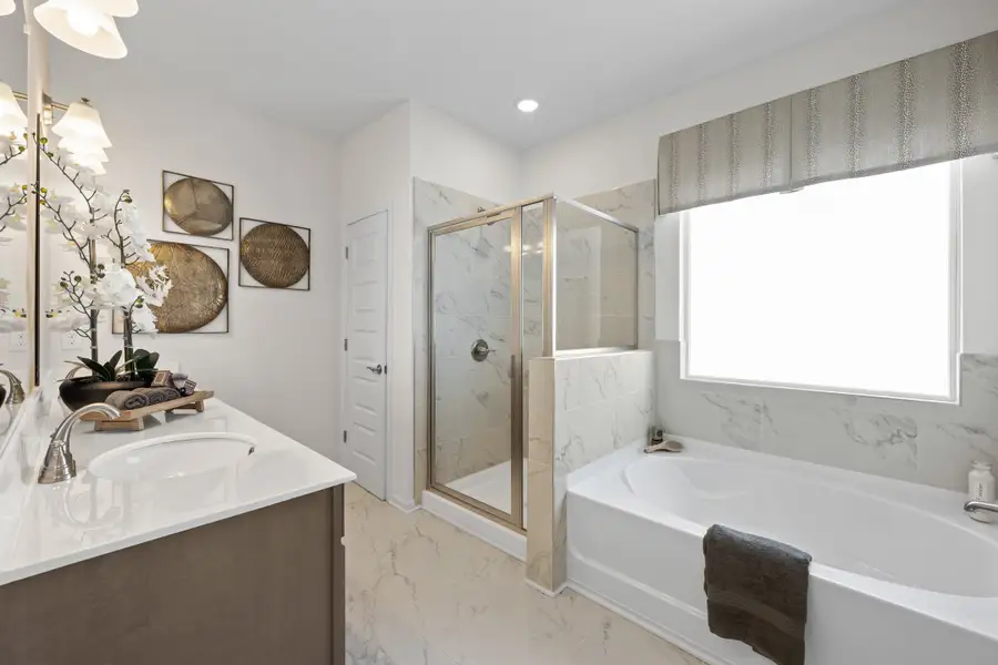 The Braselton II - Owners Bath The Braselton II - Owners Bath